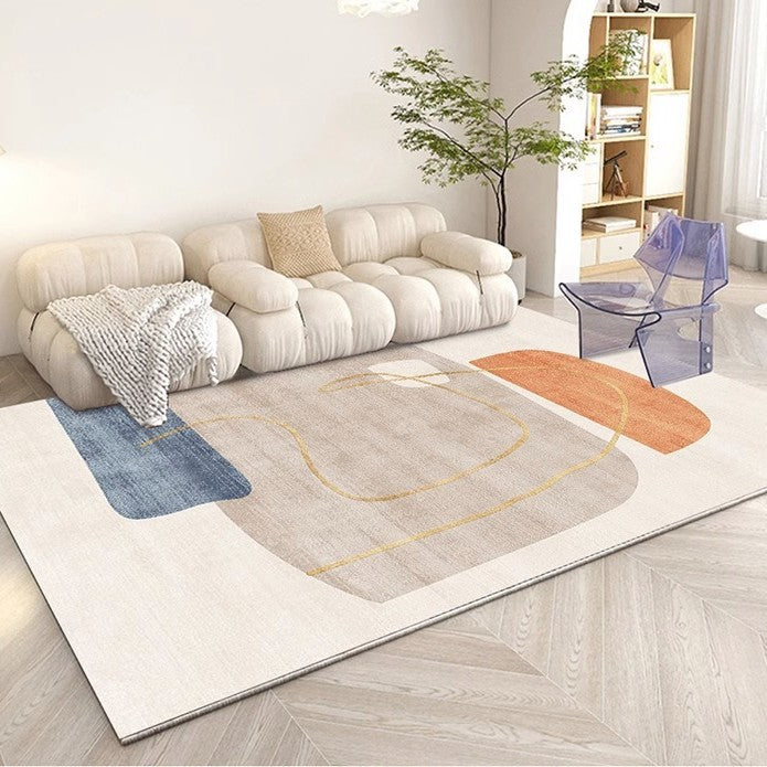 Elegant Floral Pattern Area Rug Stornfield