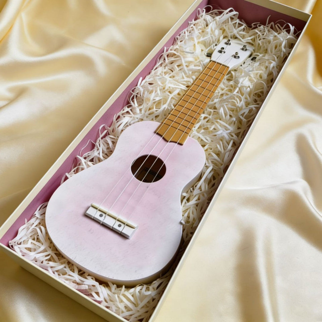 Floral-Themed Decorative Ukulele Stornfield