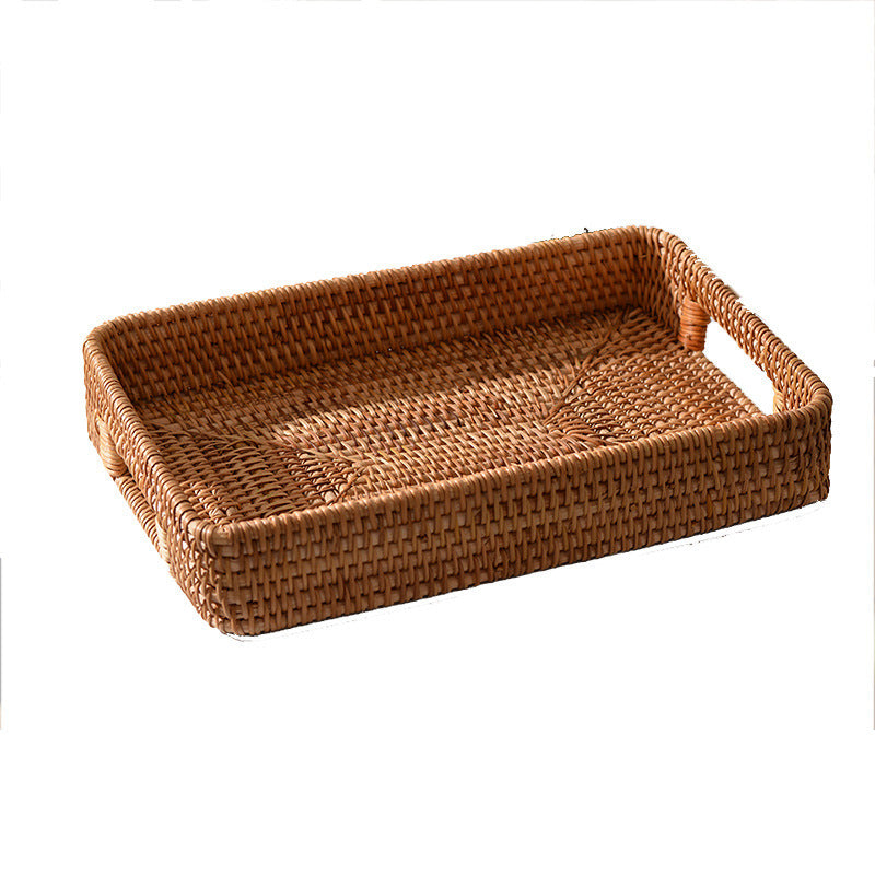 Ladies rectangular serving basket with practical handles Stornfield