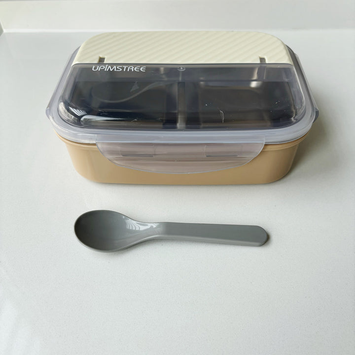 Multi-Compartment Meal Prep Container with Utensil