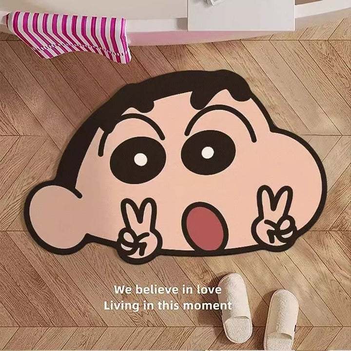 Cartoon Character Themed Floor Mat