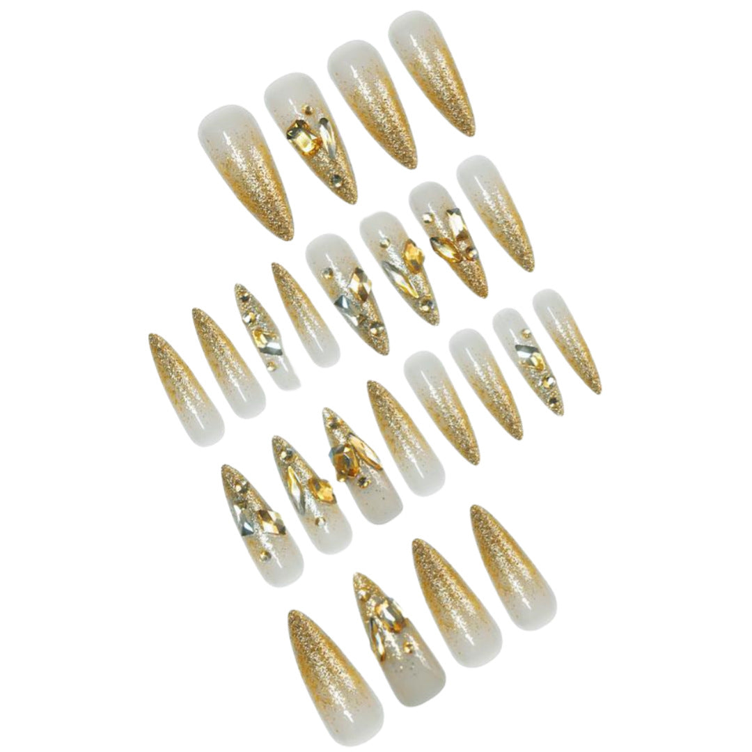 Glamorous Stiletto Press-On Nail Extensions Stornfield