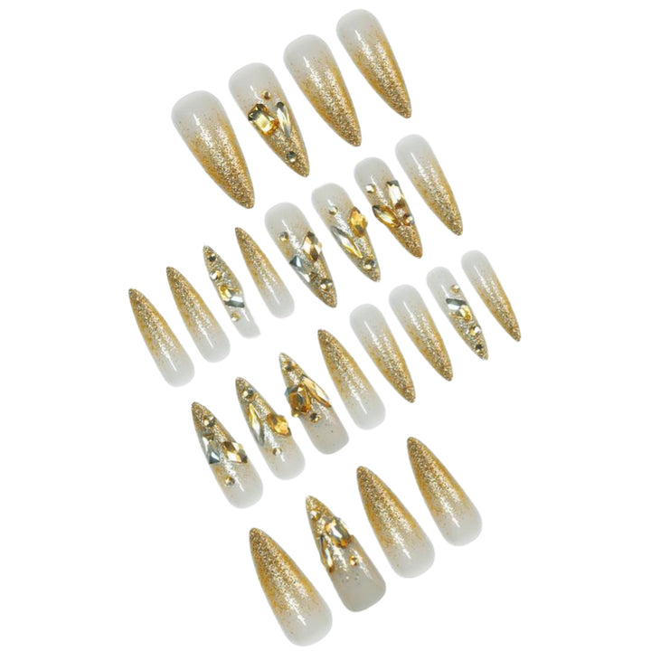 Glamorous Stiletto Press-On Nail Extensions Stornfield