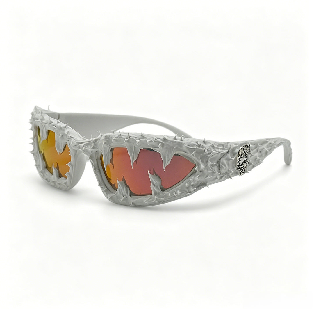 Ladies creative fashion sunglasses with unique spikes and skull design Stornfield