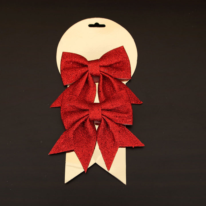 Glittering Hair Bow Set Stornfield