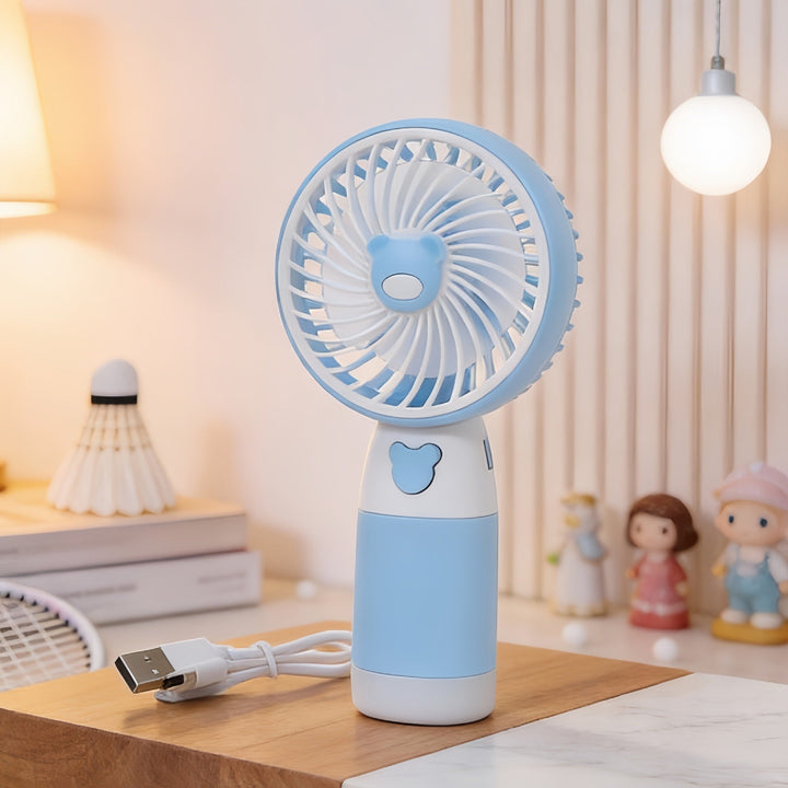 Ladies Portable Mini USB Fan with Animal Lion Design Stornfield