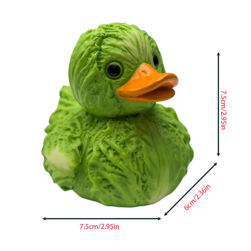 Funny Decor Rubber Duck with Sprinkles Stornfield