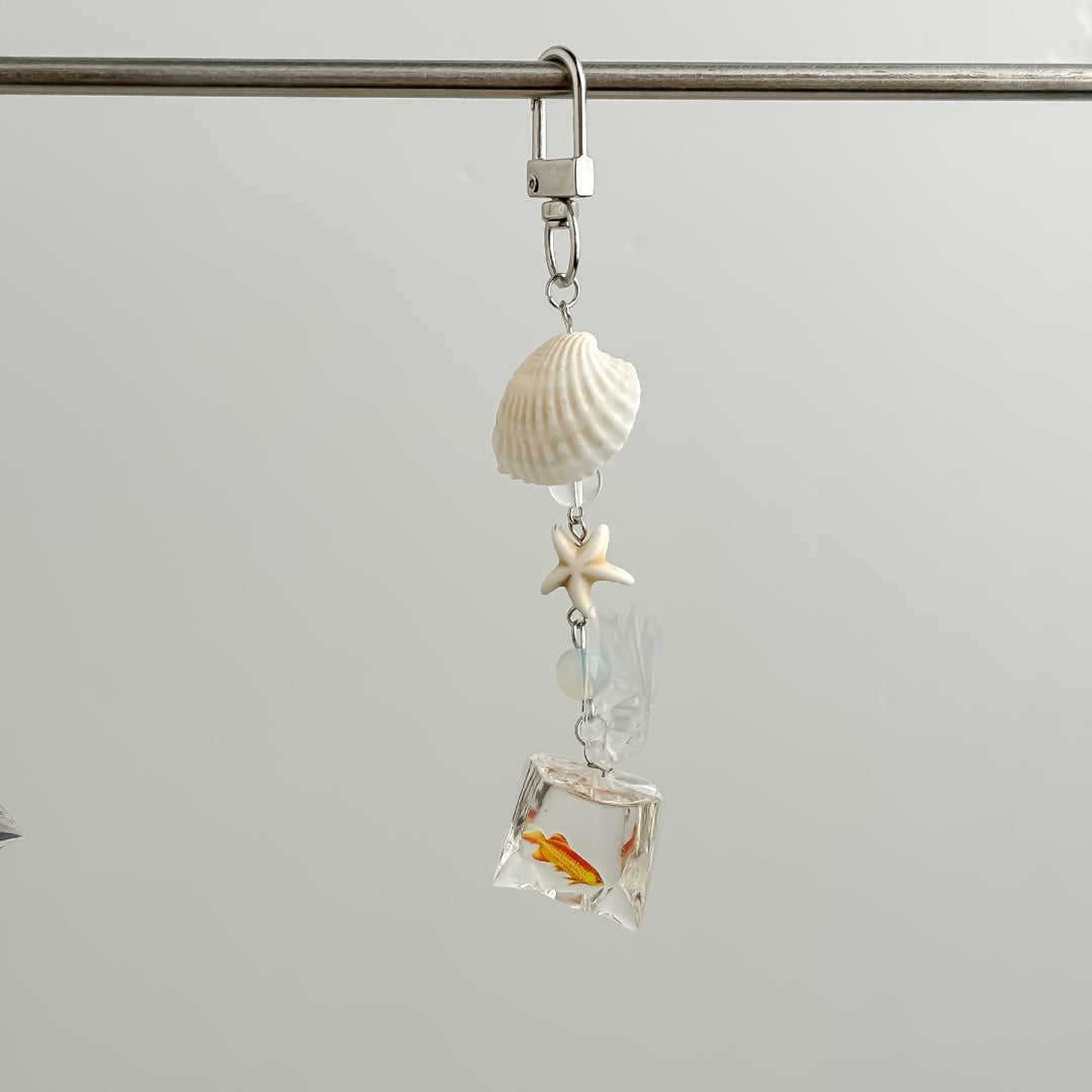 Decorative Sea-Inspired Charm Keychain Stornfield
