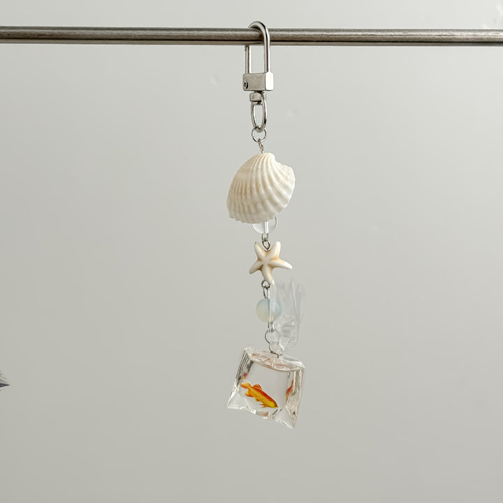 Decorative Sea-Inspired Charm Keychain Stornfield