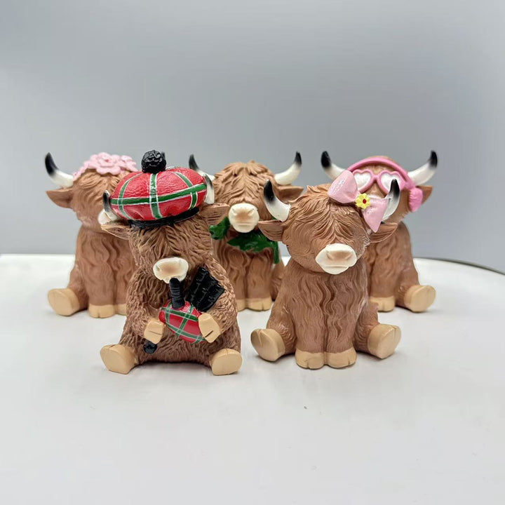 cute decorative horned cattle Stornfield
