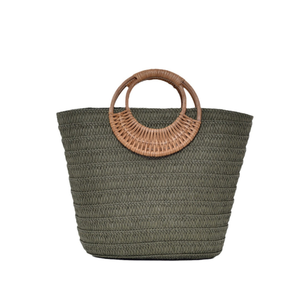 Handbag with Braided Handle Stornfield