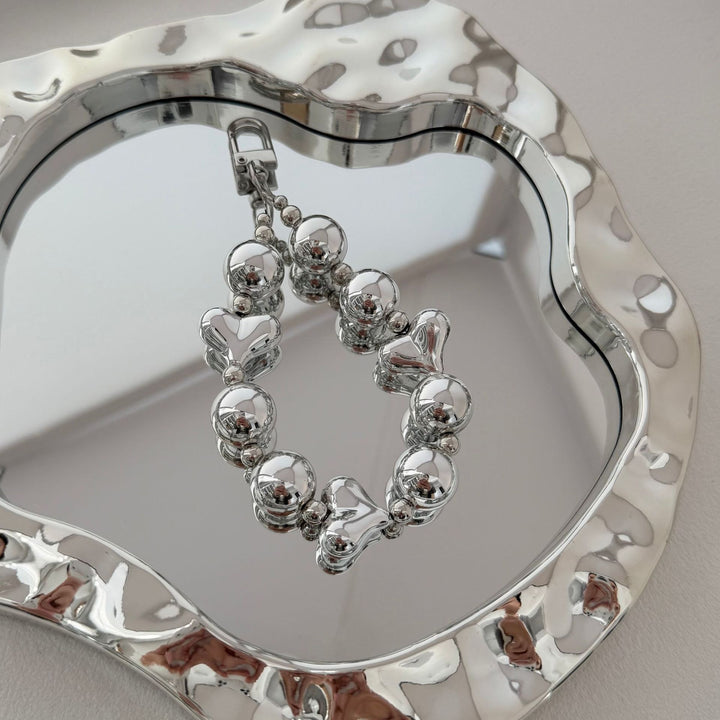 Artistic Heart-Inspired Keychain Stornfield