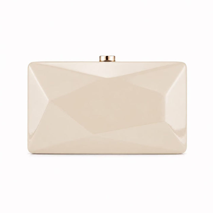 Geometric Faceted Clutch