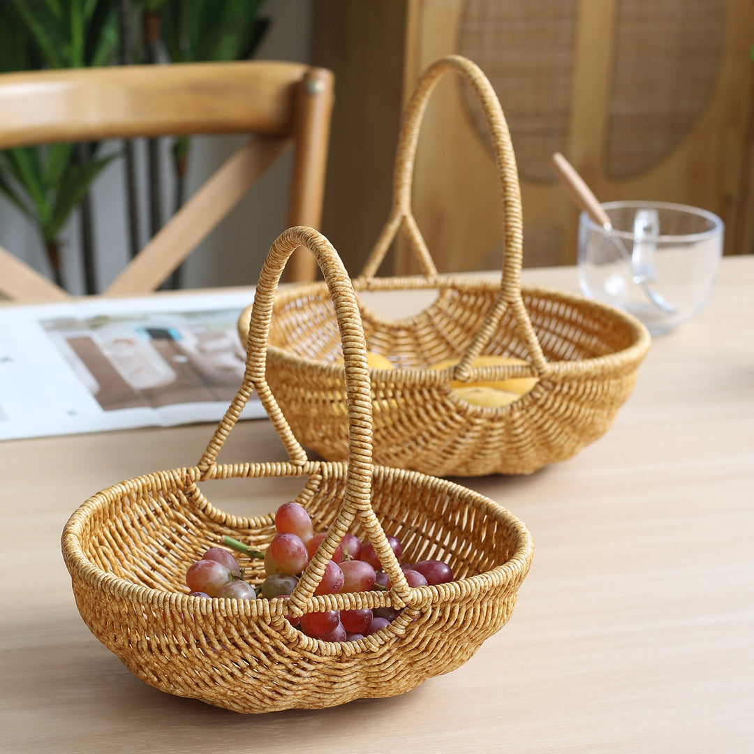 Handwoven Decorative Carrying Basket Stornfield