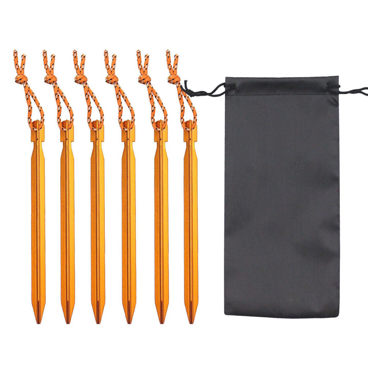 Unisex Aluminium Tent Pegs Set Stornfield