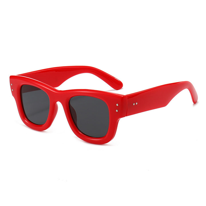 Retro-Influenced Bold Frame Sunglasses Stornfield