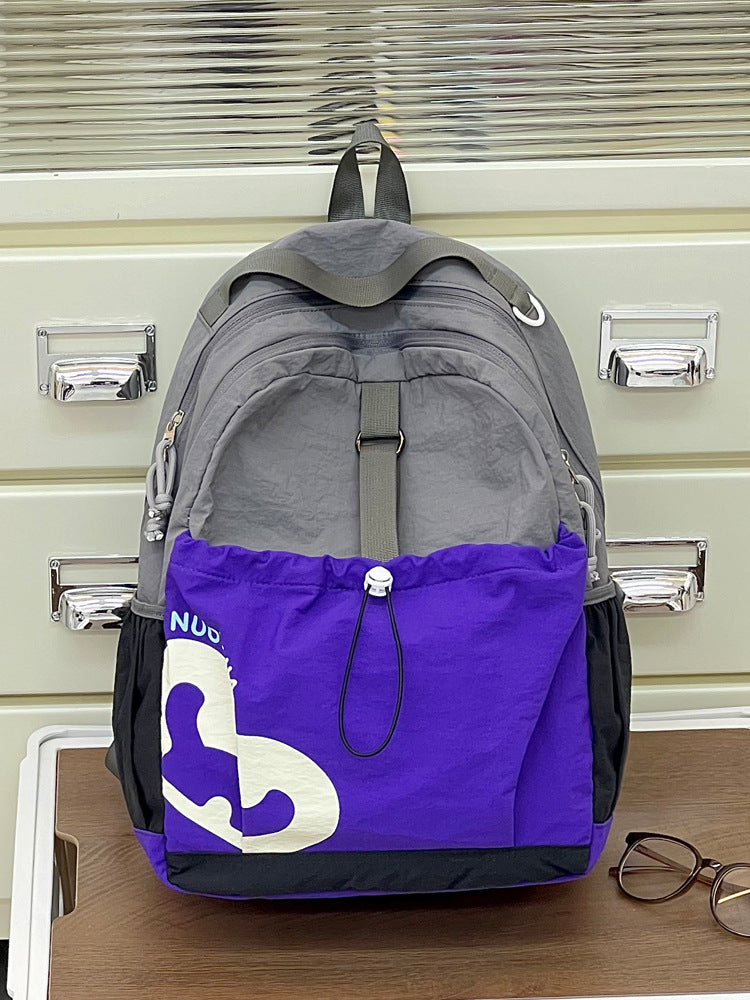 Trendy Color-Block Backpack Stornfield