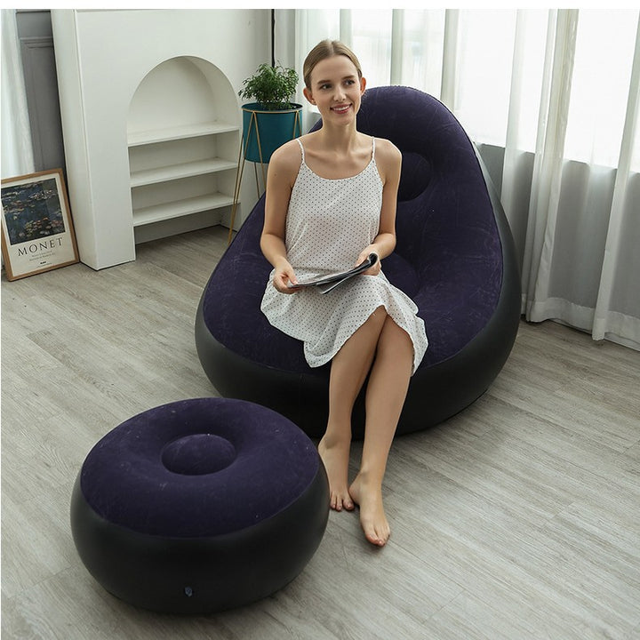Women's Inflatable Comfort Sofa with Ergonomic Backrest Stornfield