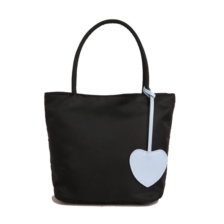 WoStylish Heart-Embellished Everyday Tote Bag Stornfield