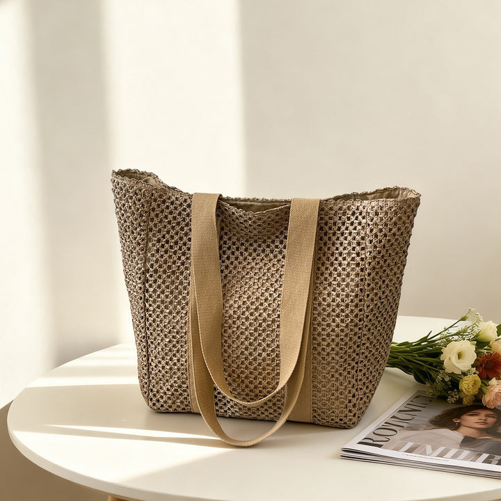 Stylish Woven Beach Tote