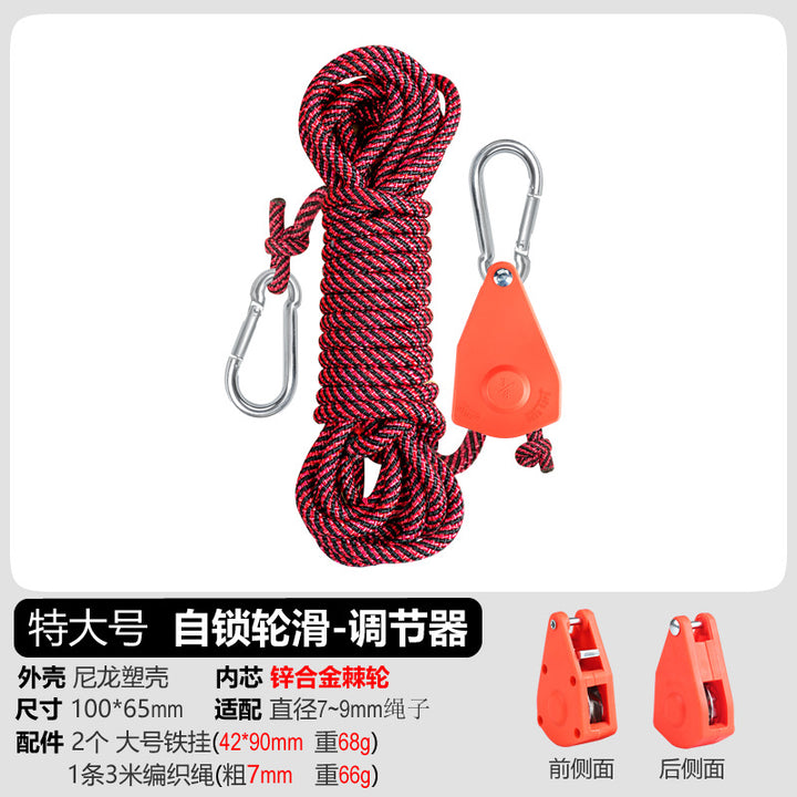 Multifunctional cable pull device with ratchet mechanism Stornfield
