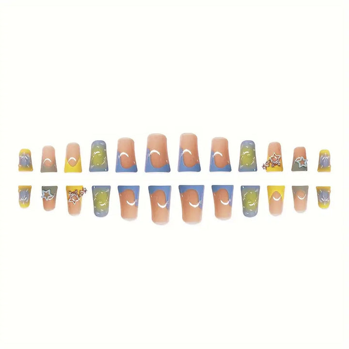 Creative Press-On Nail Art Set Stornfield
