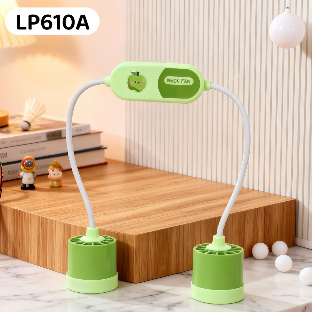 Ladies Portable Neck Fan with Ergonomic Design and Cooling Function Stornfield