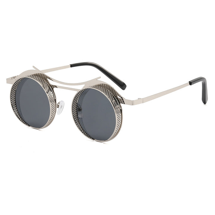 Women's fashionable round sunglasses with extravagant design Stornfield