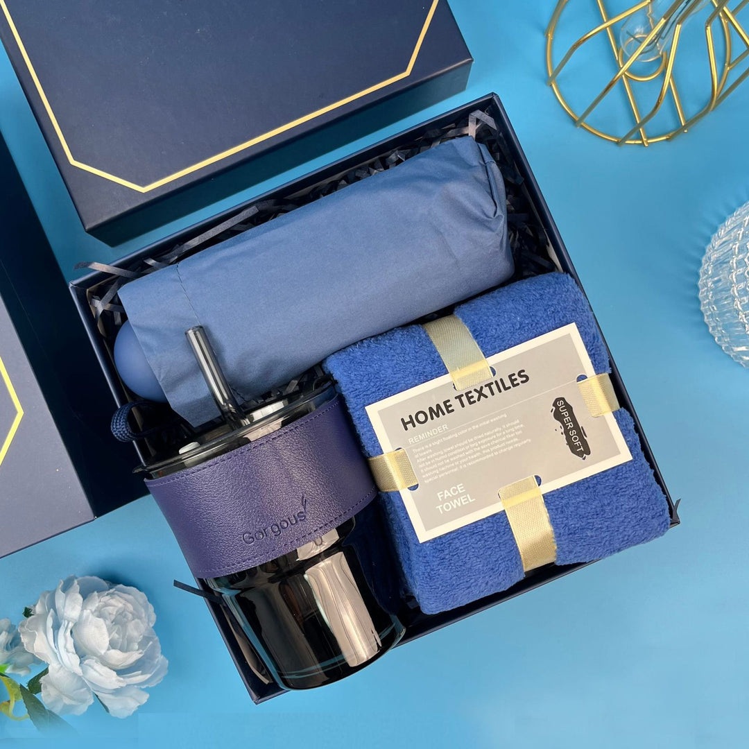 Women's set with coffee mug and portable fan Stornfield