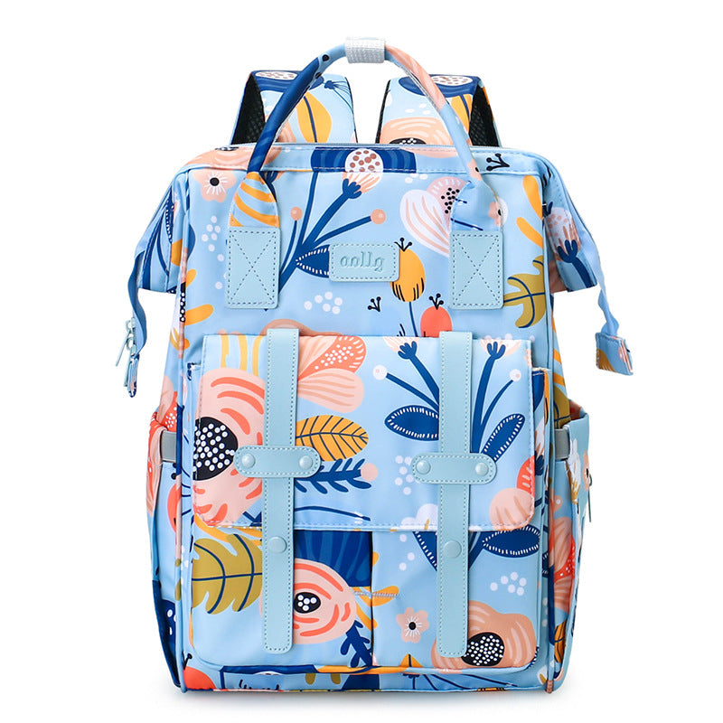 Versatile Character-Themed Baby Care Backpack Stornfield