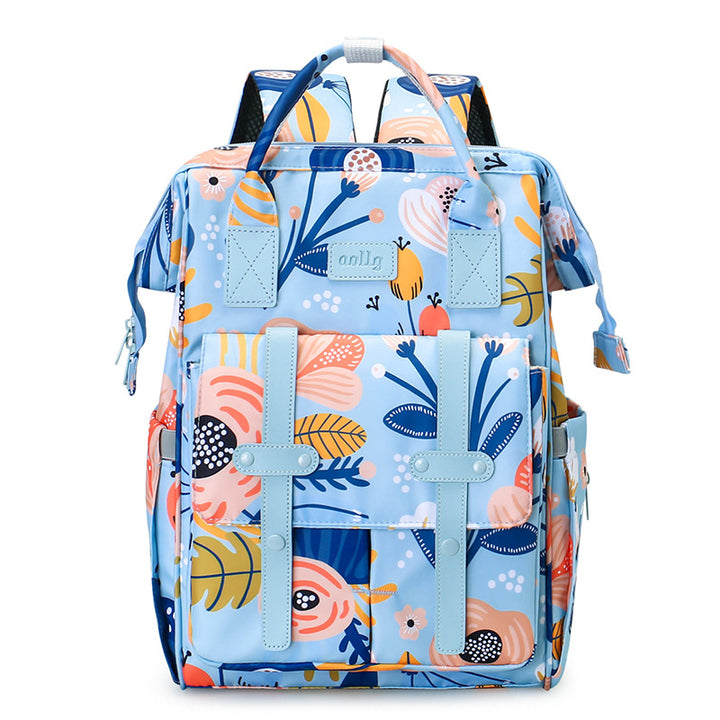 Versatile Character-Themed Baby Care Backpack Stornfield