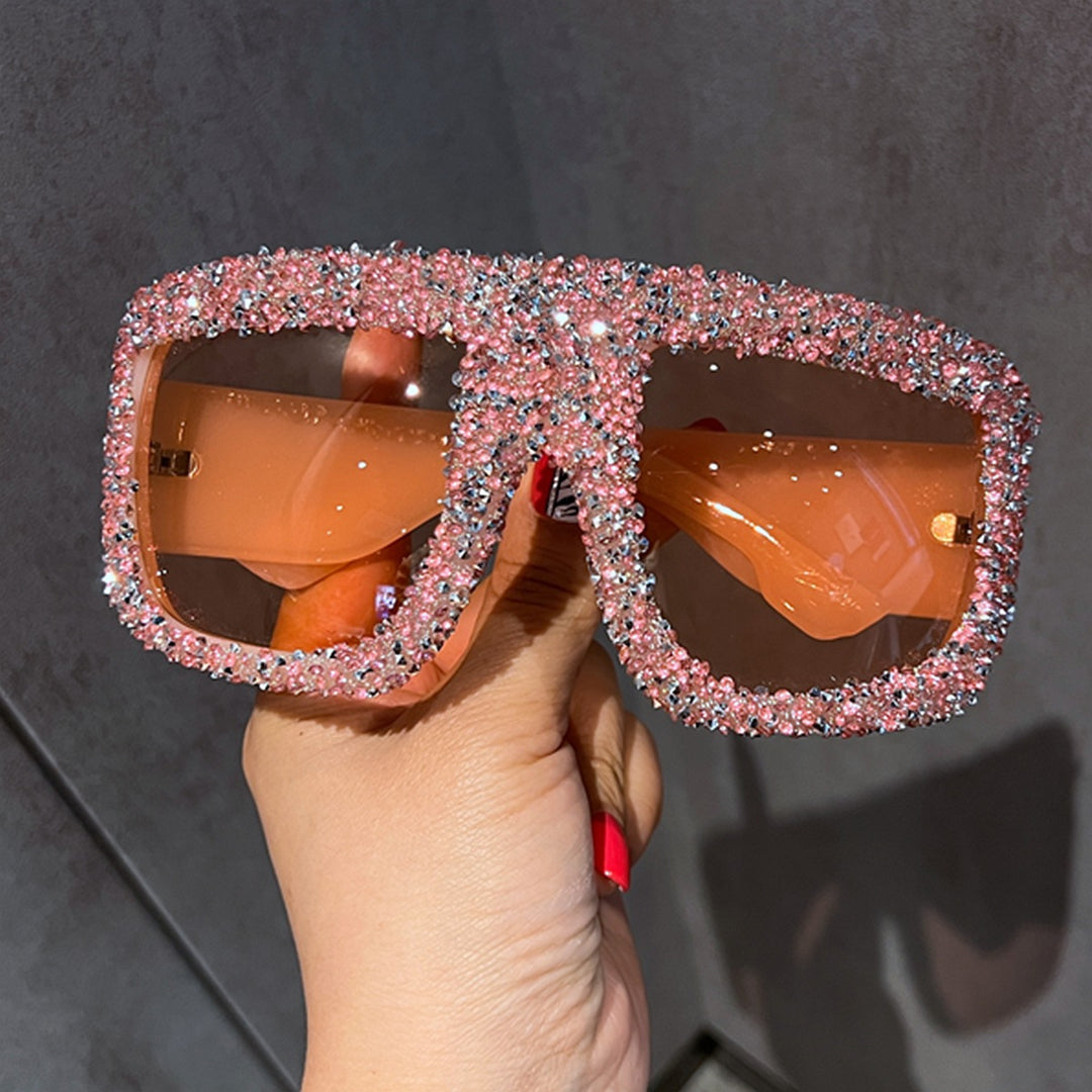 Ladies extravagant crystal sunglasses Stornfield