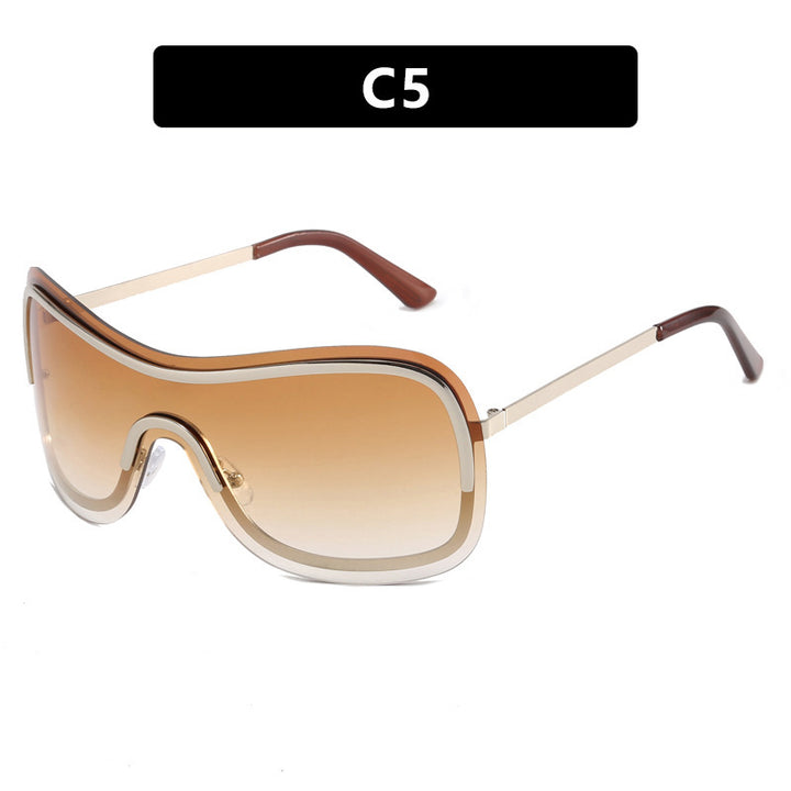 Women's sporty oversized sunglasses with elegant design Stornfield