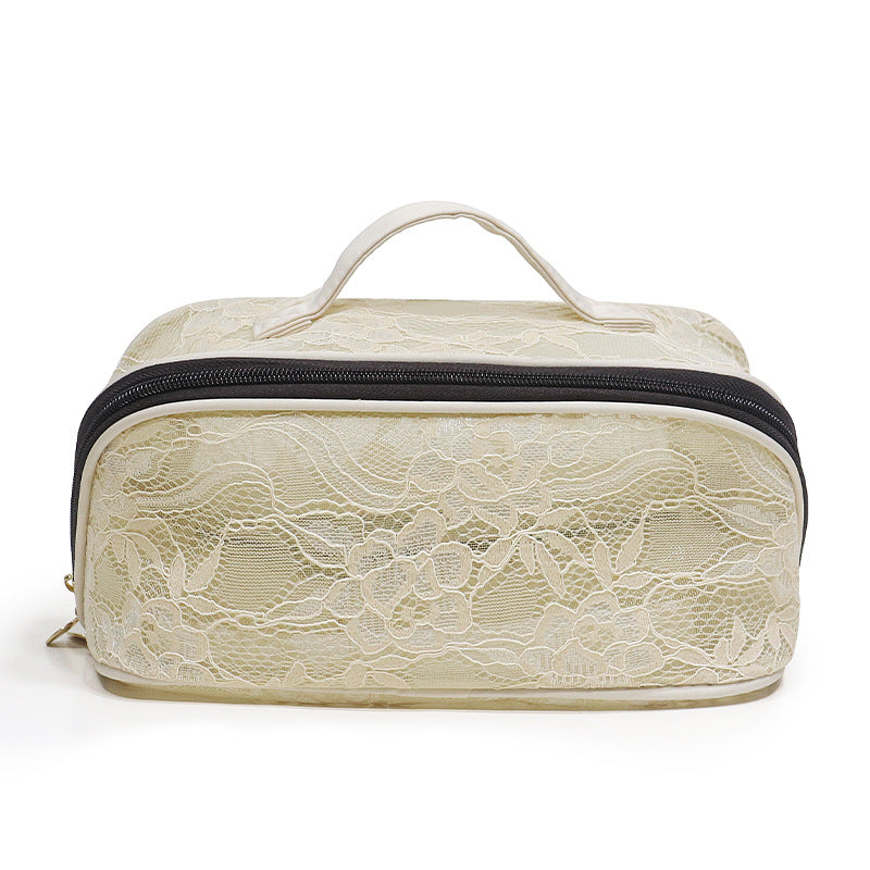 Elegant Lace Cosmetic Bag