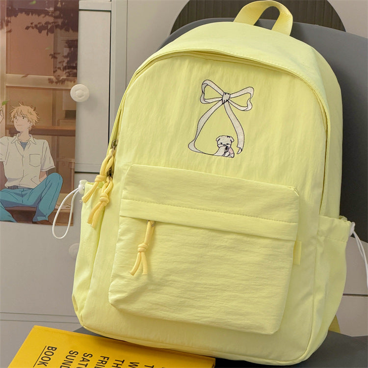 Adorable Casual Backpack with Character Design Stornfield