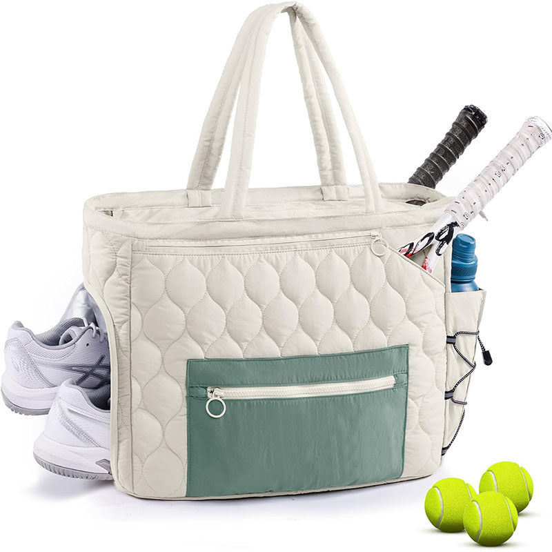 Quilted Multi-Compartment Sports Tote Bag Stornfield