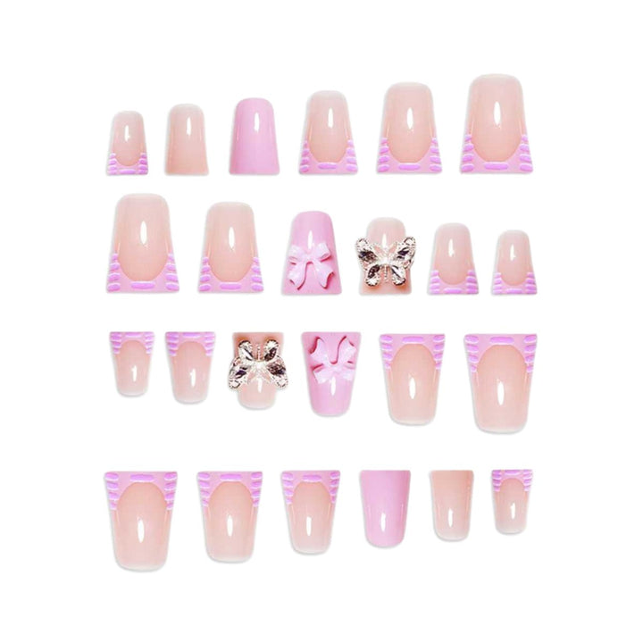 Decorative Butterfly-Inspired Nail Enhancements Stornfield