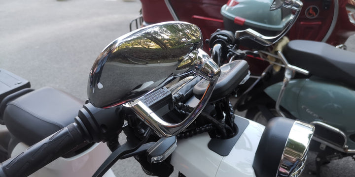 Chrome Plated Adjustable Motorcycle Mirrors Stornfield