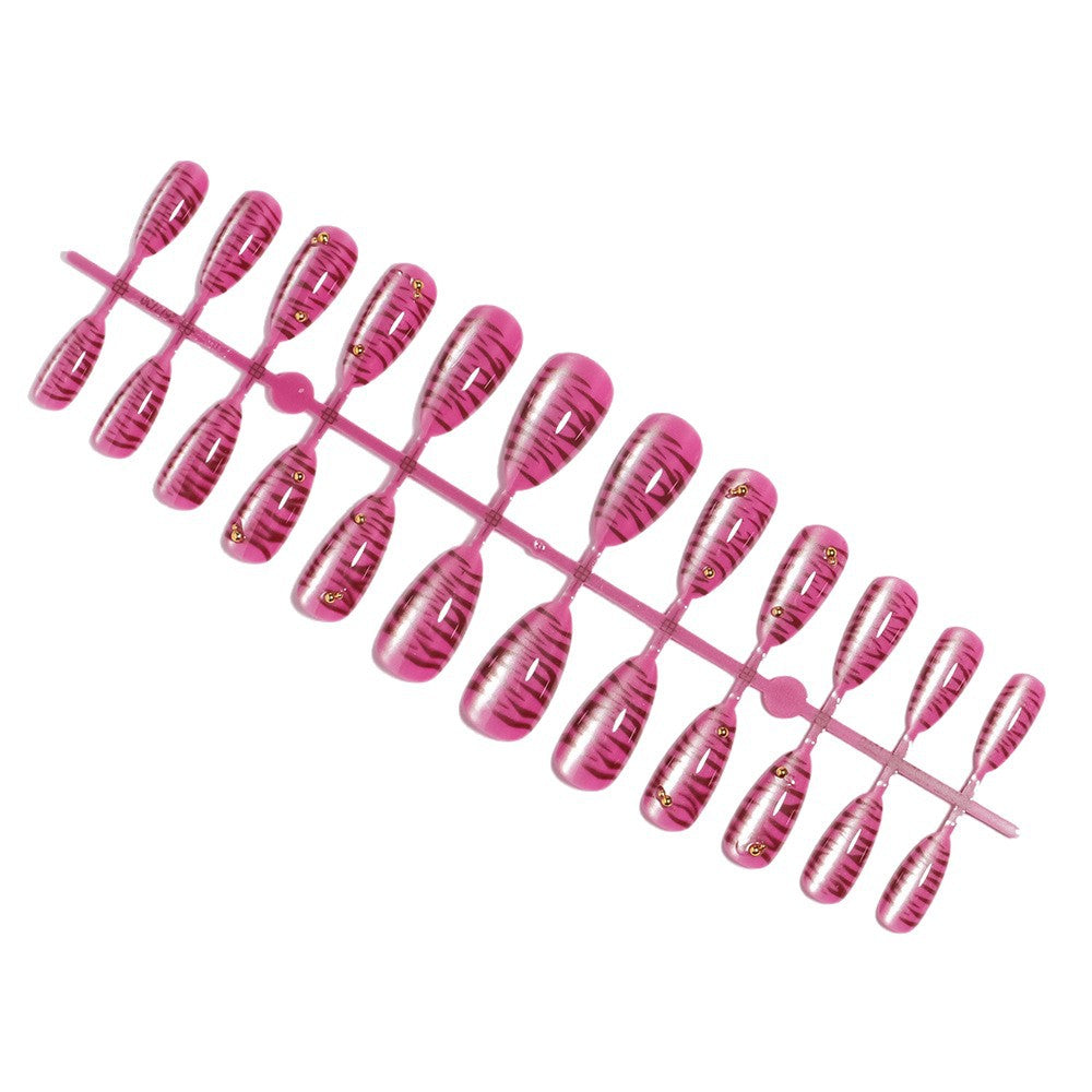 Artistic Press-On Nail Art Set Stornfield