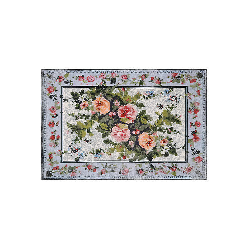 Floral Pattern Decorative Mat Stornfield