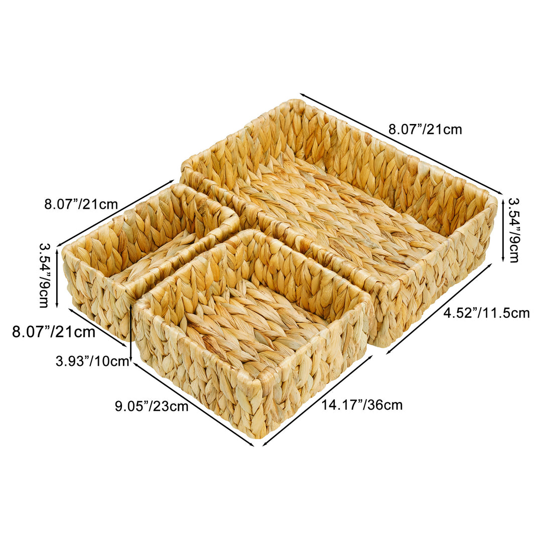 Multi-Compartment Woven Storage Organizer Stornfield