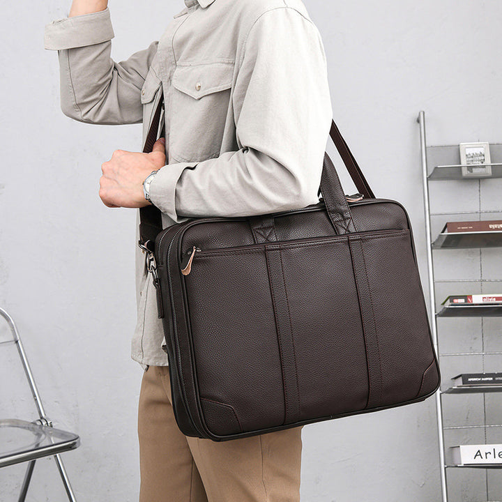 Professional Leather Briefcase Stornfield