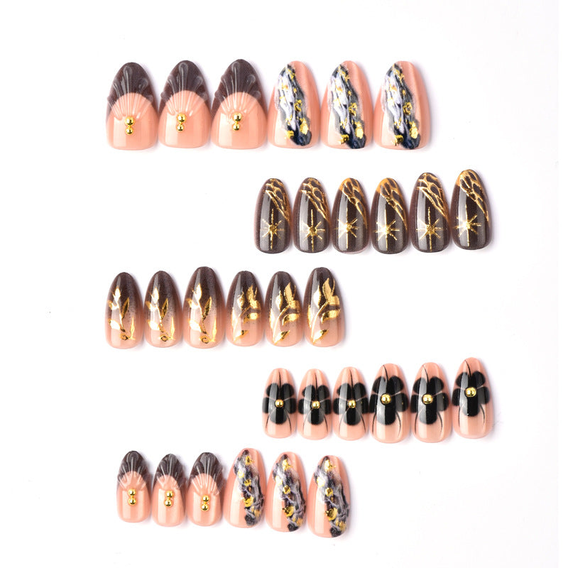 Artistic Press-On Nail Design Stornfield