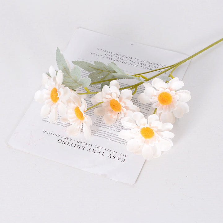 Realistic Artificial Daisy Floral Stem
