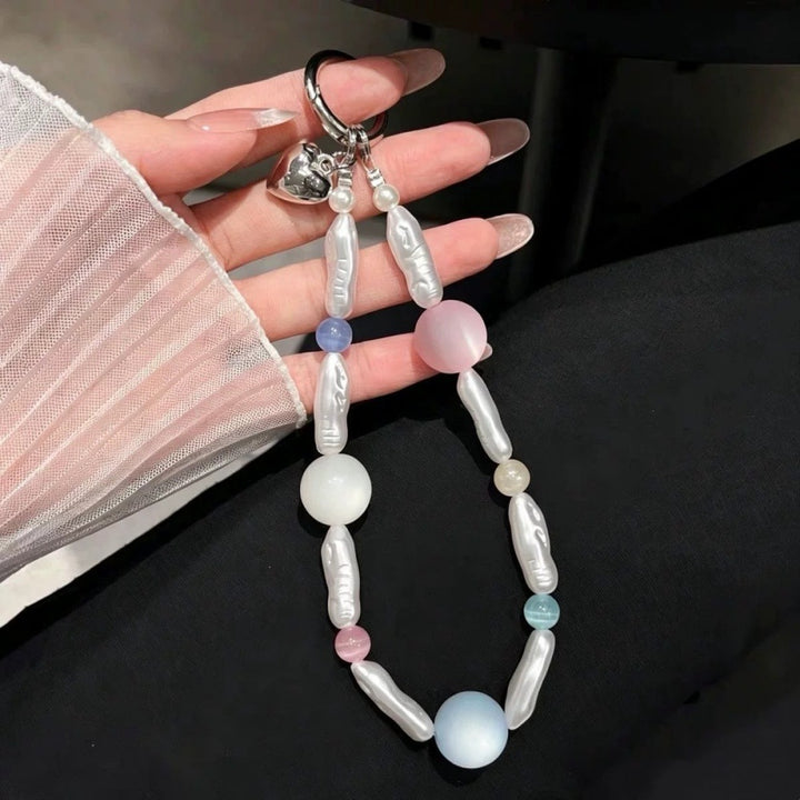 Elegant Beaded Charm Keychain Stornfield 1790134705