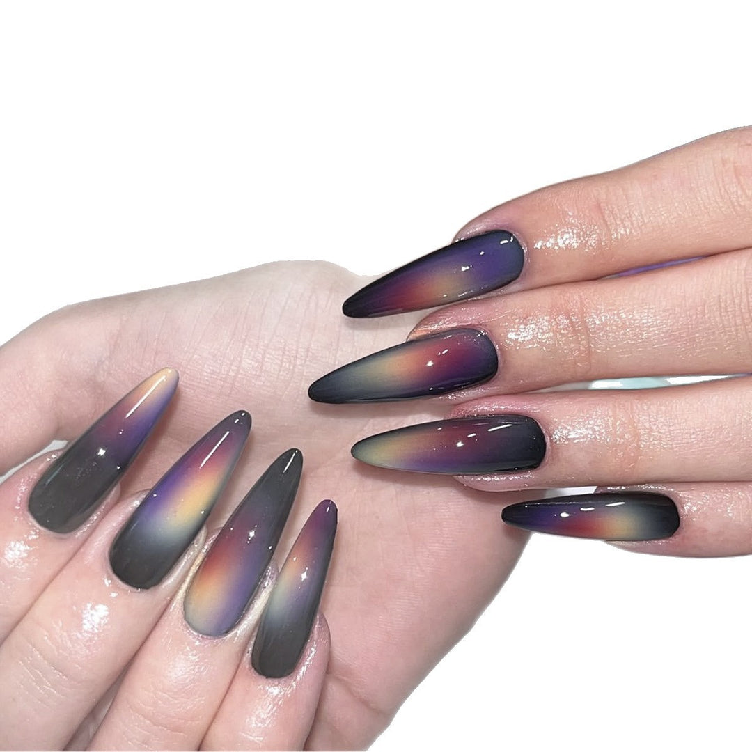 Acrylic Nail Set with Modern Ombre Effect Stornfield