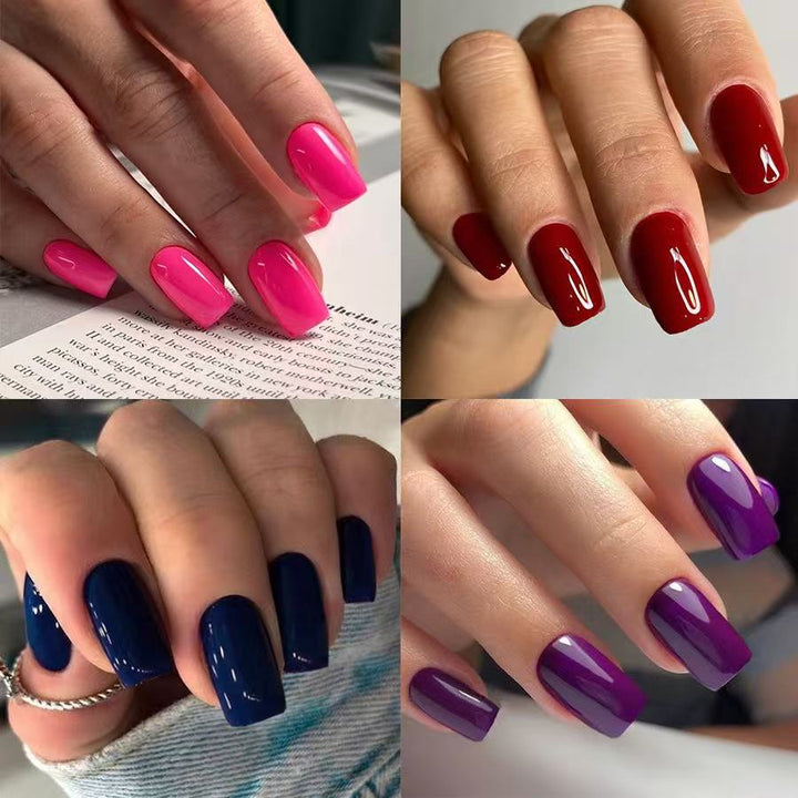 Long-Lasting Glossy Press-On Nails Stornfield