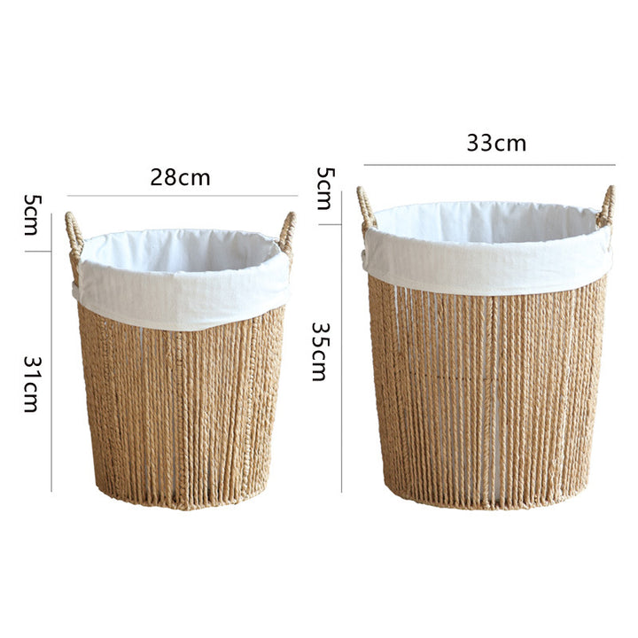 Storage basket with cotton lining Stornfield