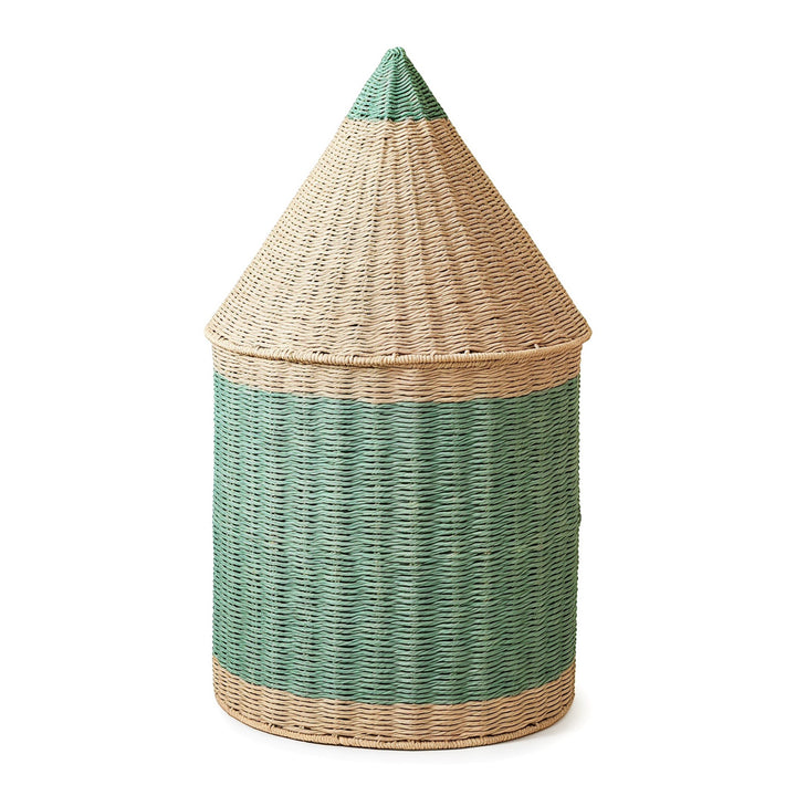 Storage basket with lid Stornfield