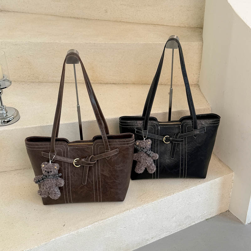 Stylish Leather Tote Bag